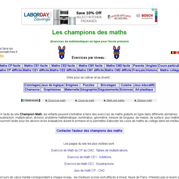 Logo Les champions des maths