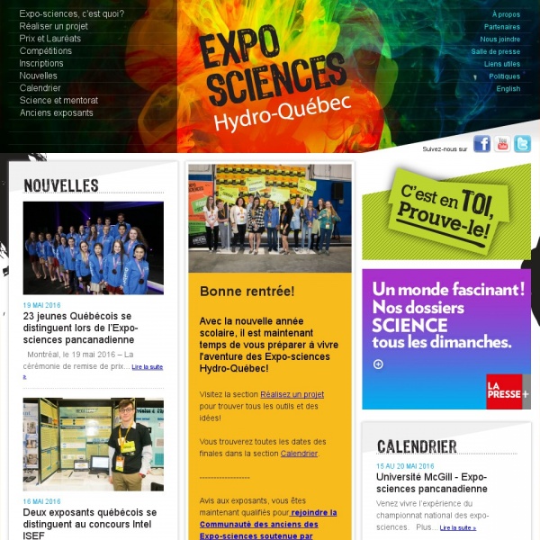 Logo Expo-sciences Bell