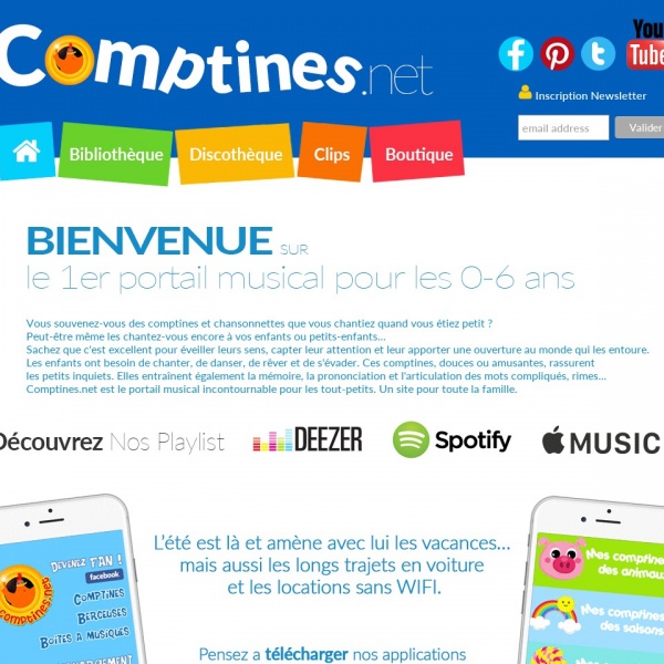 Logo Comptines.net
