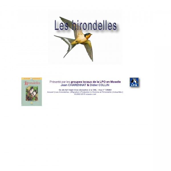 Logo Les hirondelles