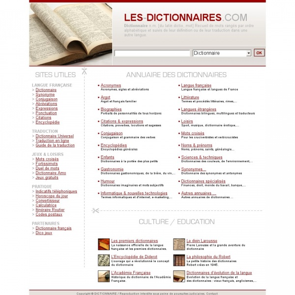 Logo Les Dictionnaires