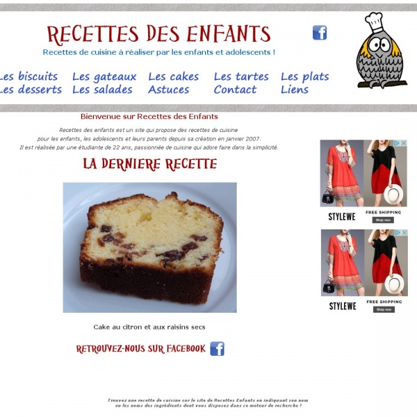 Logo Recettes des enfants