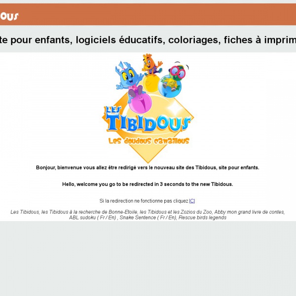 Logo Les Tibidous – Éveil 2-4 ans