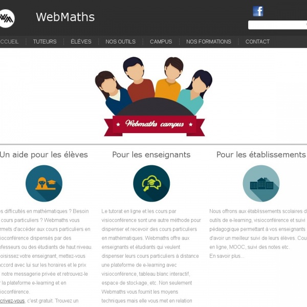 Logo Web Maths